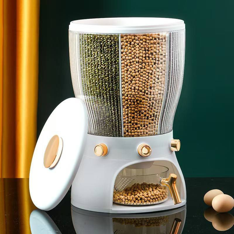 سطل برنج مدل چرخشی کد 1369n 5022 ظرفیت 10 کیلوگرم