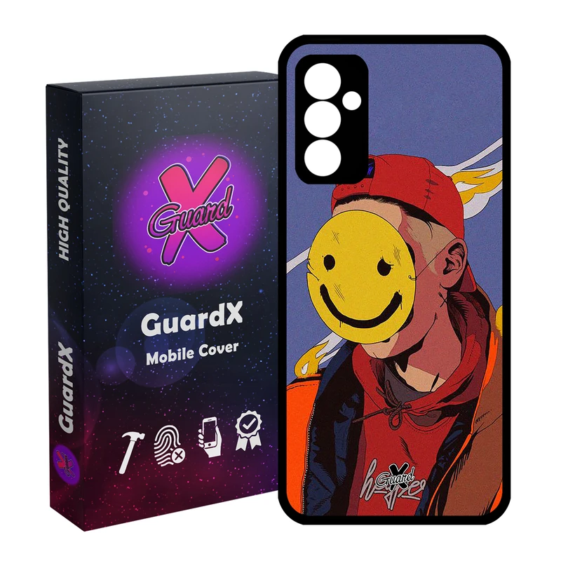 کاور گارد ایکس طرح Girl مدل Glass10342 مناسب برای گوشی موبایل سامسونگ Galaxy A54 / A54 5G