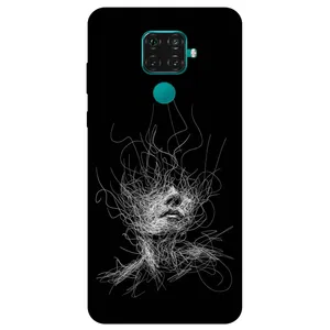 Megafone Face Sketch 7423 Cover For Huawei Mate 30 Lite / Nova 5i Pro
