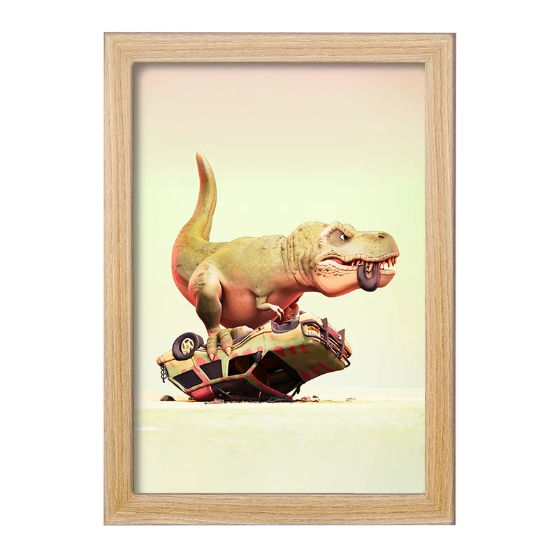 تابلو خندالو مدل دایناسور کد F965