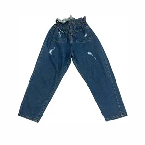 شلوار جین زنانه مدل مام فیت