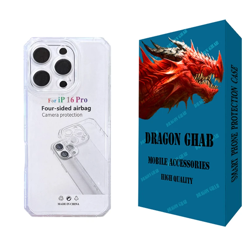 کاور دراگون قاب مدل JELL طرح ژله ای مناسب برای گوشی موبایل اپل iPhone 16 Pro