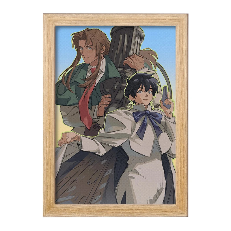 تابلو خندالو مدل ماریل و مایلی انیمه تریگان (Trigun) کد 36262