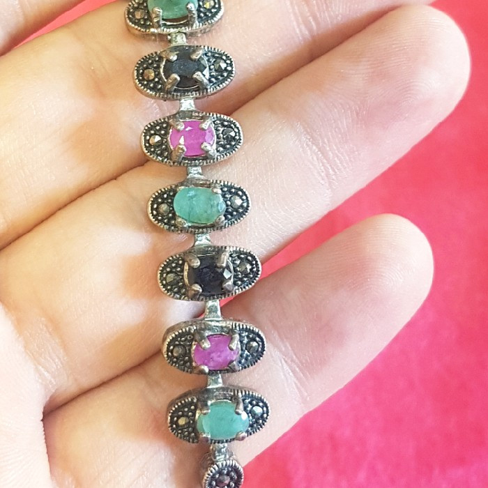 دستبند نقره زنانه مدل p103