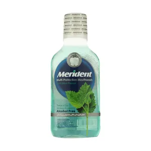 دهان شویه مریدنت مدل mint حجم 330 میلی لیتر