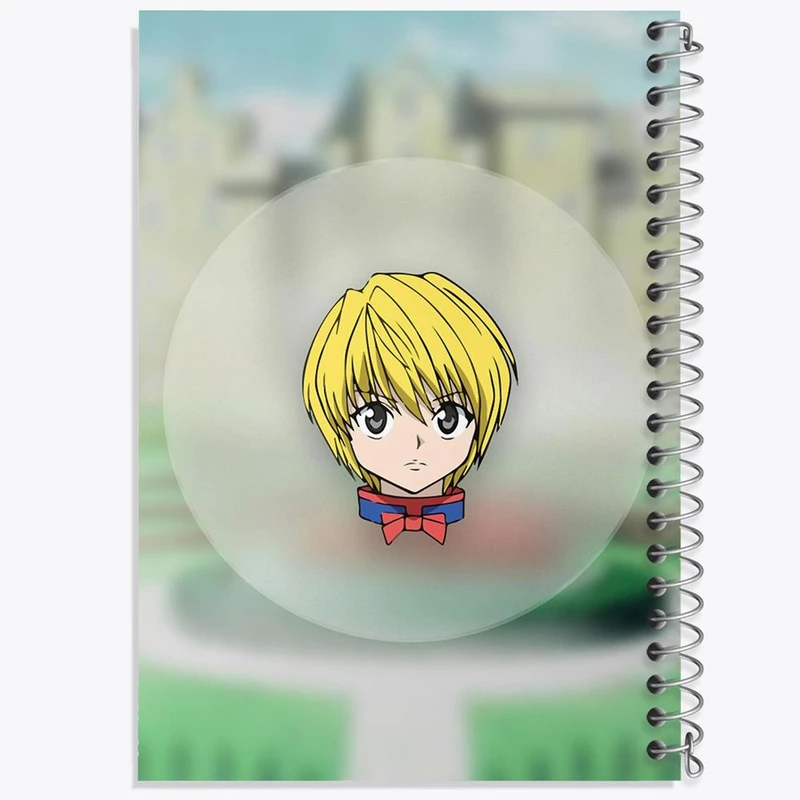 دفتر مشق 100 برگ خندالو طرح کوراپیکا انیمه هانتر ایکس هانتر Hunter × Hunter کد 11957