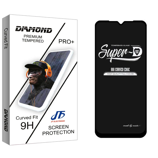 محافظ صفحه نمایش جی اف مدل Diamond SuperD مناسب برای گوشی موبایل شیائومی Redmi 9A