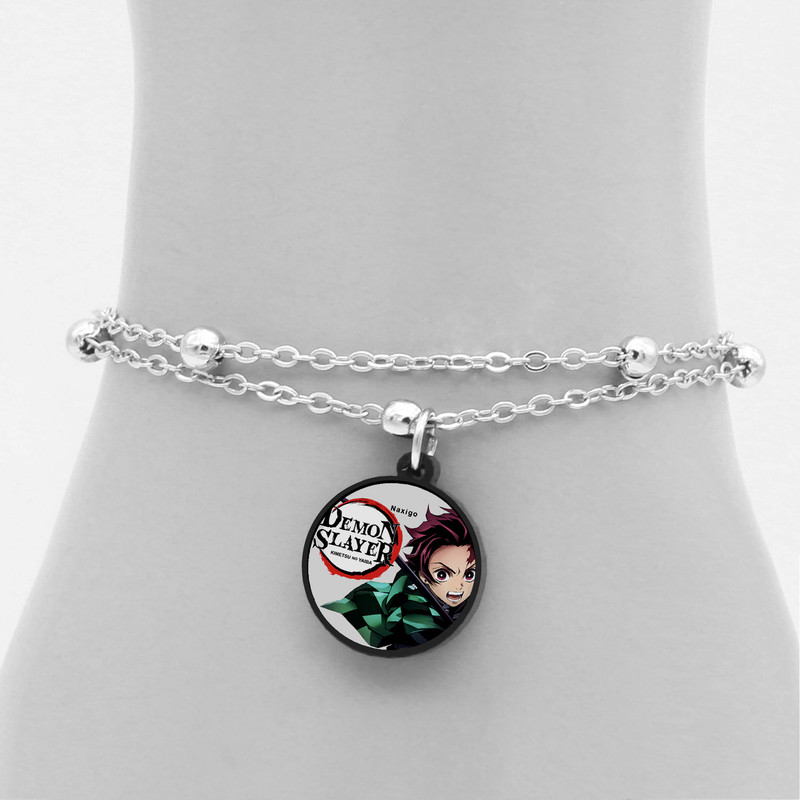 پابند زنانه ناکسیگو مدل شب تاب طرح شیطان کش کد LB7441