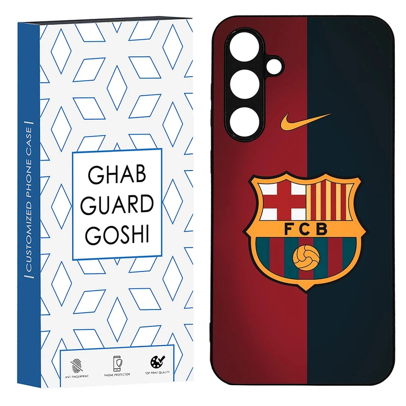  کاور قاب گارد  گوشی طرح تیم بارسلونا کد TPU-090 مناسب برای گوشی موبایل سامسونگ Galaxy S23 FE