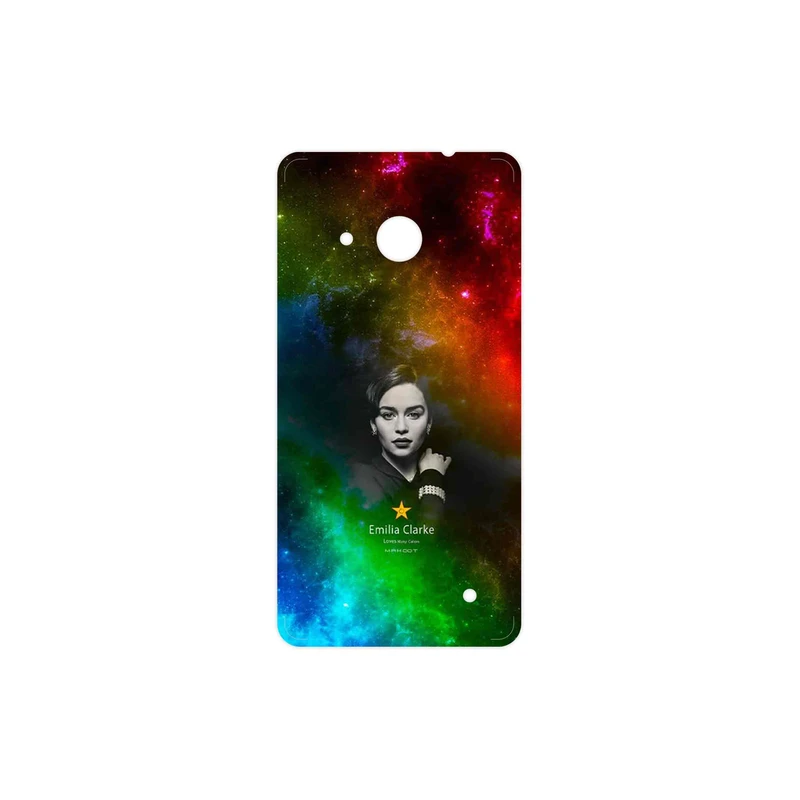 برچسب پوششی ماهوت مدل emilia clarke مناسب برای گوشی موبایل مایکروسافت Lumia 550