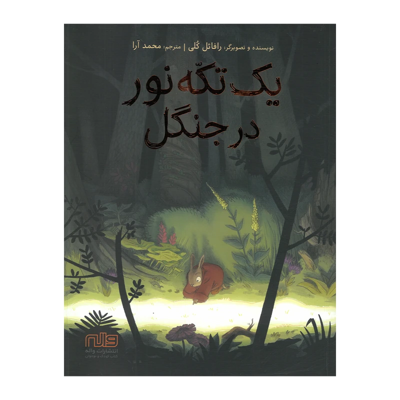 کتاب یک تکه نور در جنگل اثر رافائل کلی ترجمه محمد آرا انتشارات واله