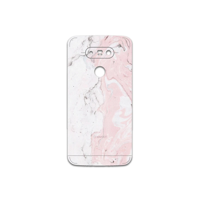 برچسب پوششی ماهوت مدل Blanco-Pink-Marble مناسب برای گوشی موبایل ال جی G5