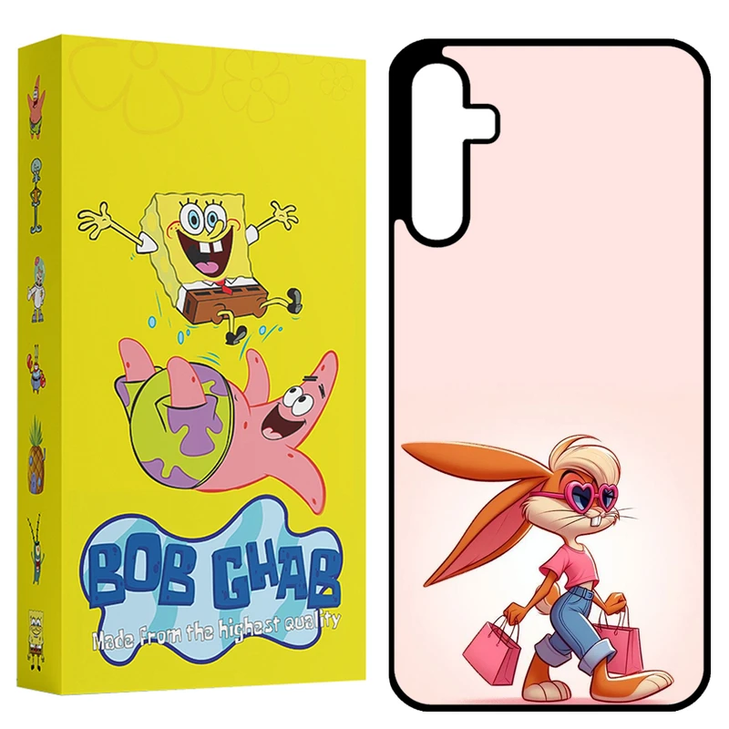 کاور باب قاب طرح خرگوش مدل BCPA35 مناسب برای گوشی موبایل سامسونگ Galaxy A35 5G