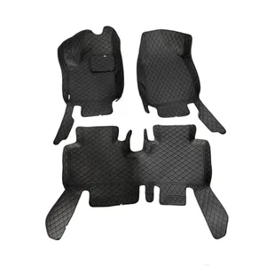 کفپوش پنج بعدی خودرو مدل چرم گلدوزی کد Sh مناسب برای شاین مکس