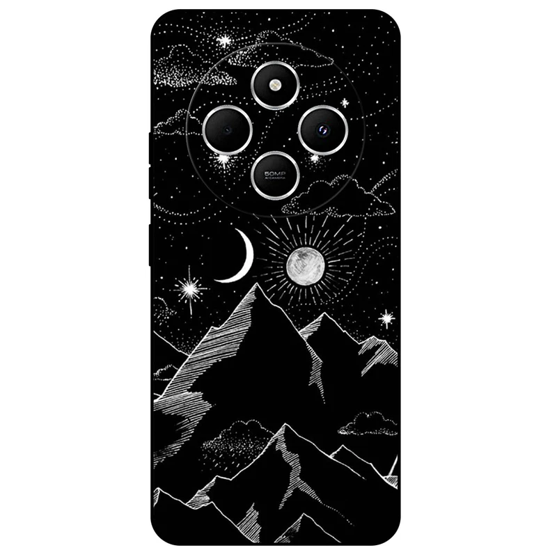 کاور مگافون طرح کوه مدل 8078 مناسب برای گوشی موبایل شیائومی Redmi 14C   