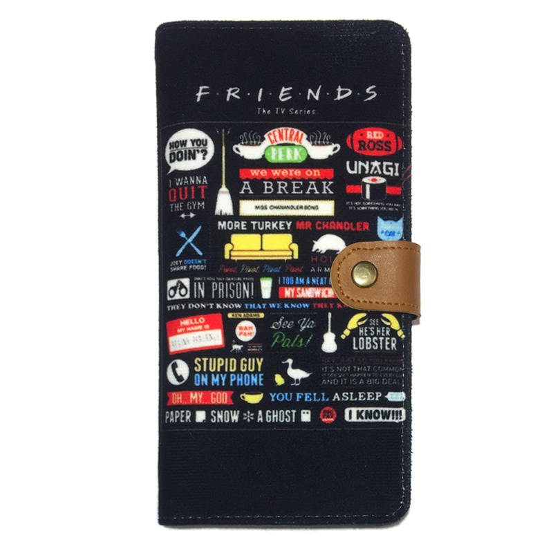 کیف پول دخترانه مدل فرندز کد kk-kpb-013