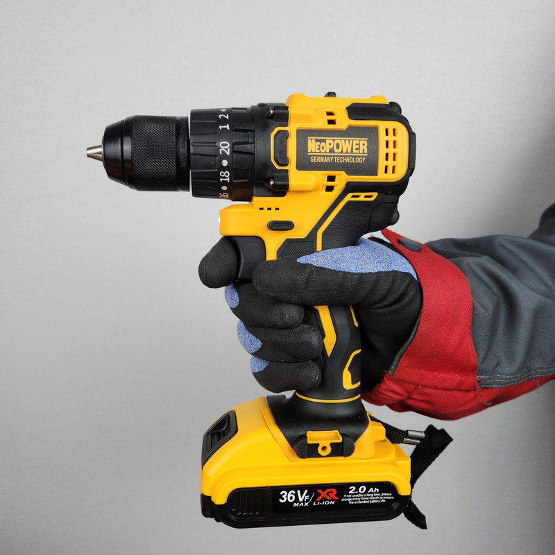 مجموعه 26 عددی دریل شارژی چکشی نئوپاور کد GHR524