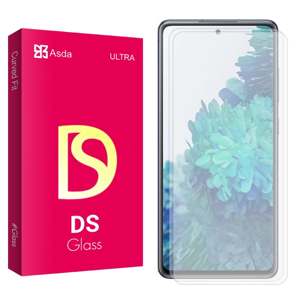محافظ صفحه نمایش شیشه ای آسدا مدل DS Pro مناسب برای گوشی موبایل سامسونگ Galaxy S21 FE بسته 2 عددی
