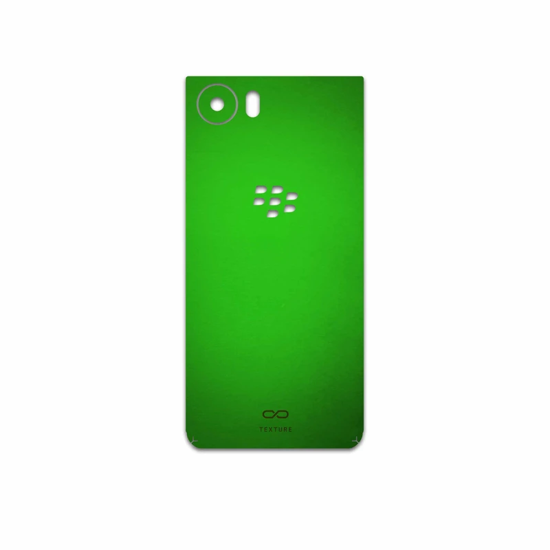 برچسب پوششی ماهوت مدل Metallic-Green مناسب برای گوشی موبایل بلک بری KEYONE