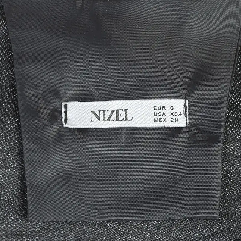 پالتو زنانه نیزل مدل 0122-113 رنگ طوسی تیره