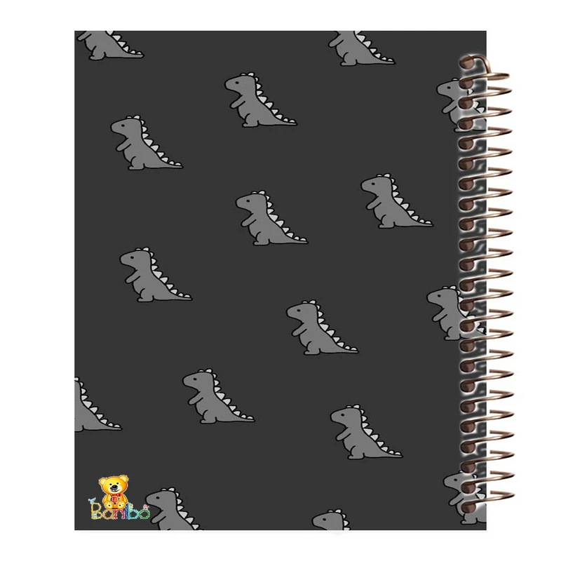 دفتر مشق 100 برگ بانیبو طرح  دایناسور کد 925