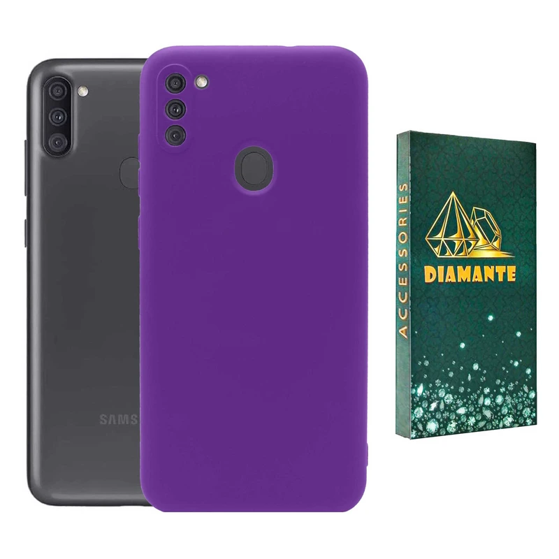 کاور دیامانته مدل sili_77 Gn مناسب برای گوشی موبایل سامسونگ Galaxy A11