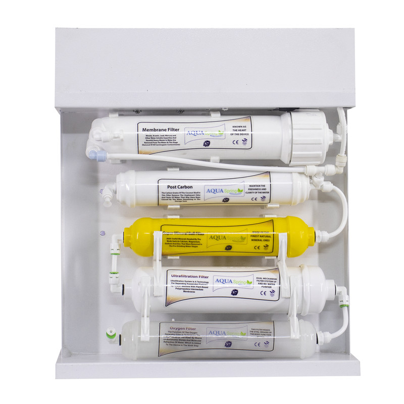 دستگاه تصفیه کننده آب آکوآ اسپرینگ مدل RO-S7-WZ 7090 به همراه کیت نشتی