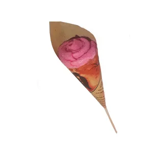 آویز نمدی مدل شاخه گل رز
