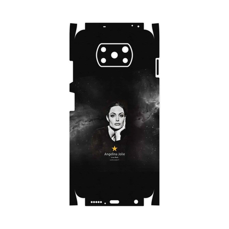 برچسب پوششی ماهوت مدل Angelina Jolie-FullSkin مناسب برای گوشی موبایل شیائومی Poco X3 Pro
