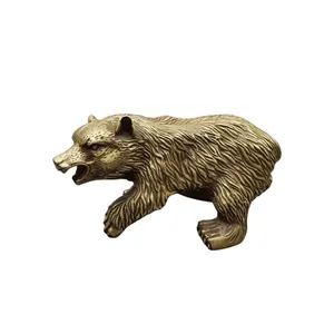  مجسمه برنزی مدل خرس قطبی طرح وحشی کد 2china 