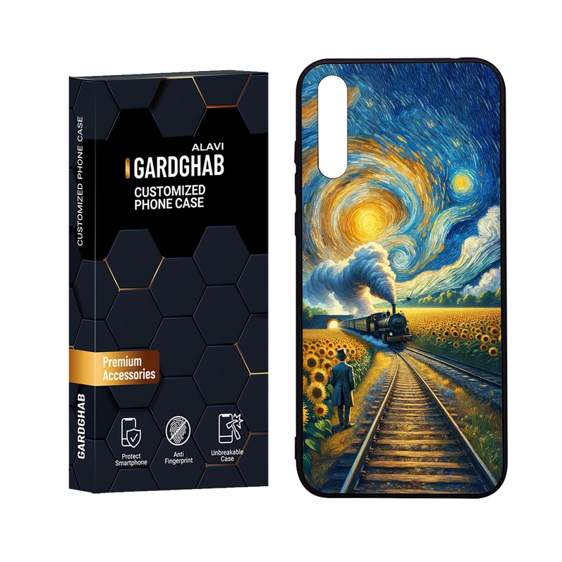 کاور گارد قاب علوی مدل Glass مناسب برای گوشی موبایل هوآوی Y8p