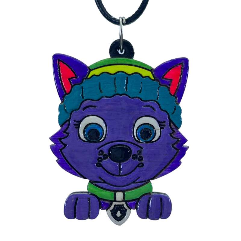 گردنبند دخترانه مدل سگ های نگهبان 202