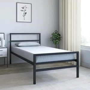 تخت خواب فلزی یک نفره مدل TF120 سایز 120*200 سانتی متر