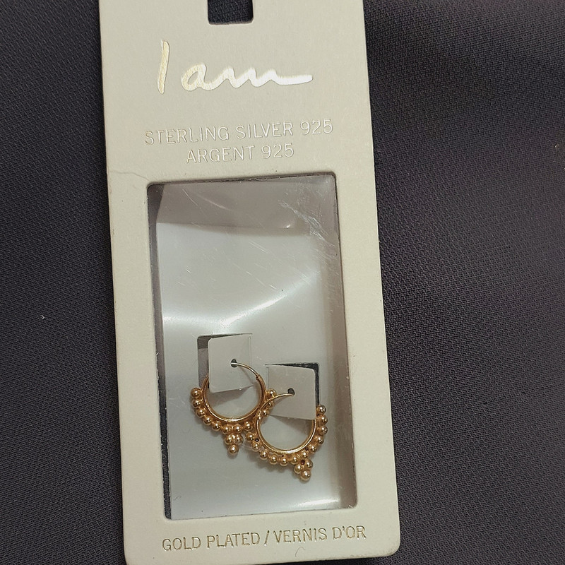 گوشواره نقره زنانه آی ام مدل بیتا