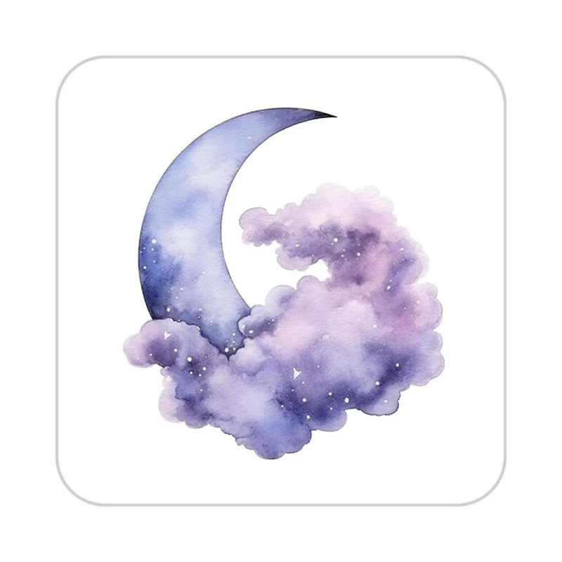 زیر لیوانی کاکتی طرح ماه و ستاره مدل mp53329