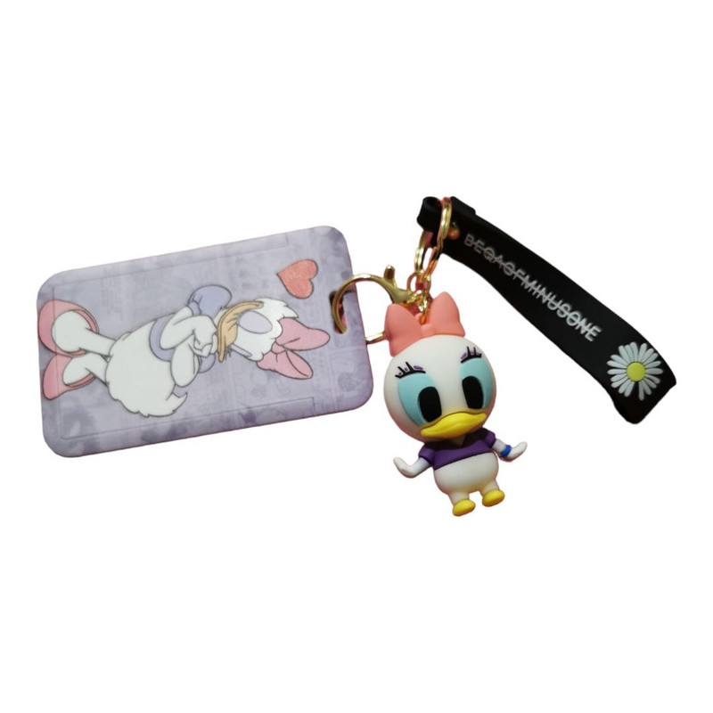 جاکلیدی دخترانه مدل عروسکی به همراه جاکارتی