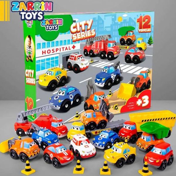 ماشین بازی زرین تویز مدل j9 کد EM5652 -  - 3