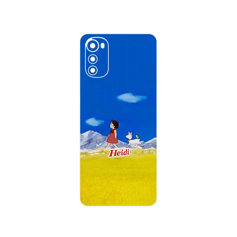 برچسب پوششی ماهوت مدل Heidi Girl of the Alps مناسب برای گوشی موبایل موتورولا Moto E32s
