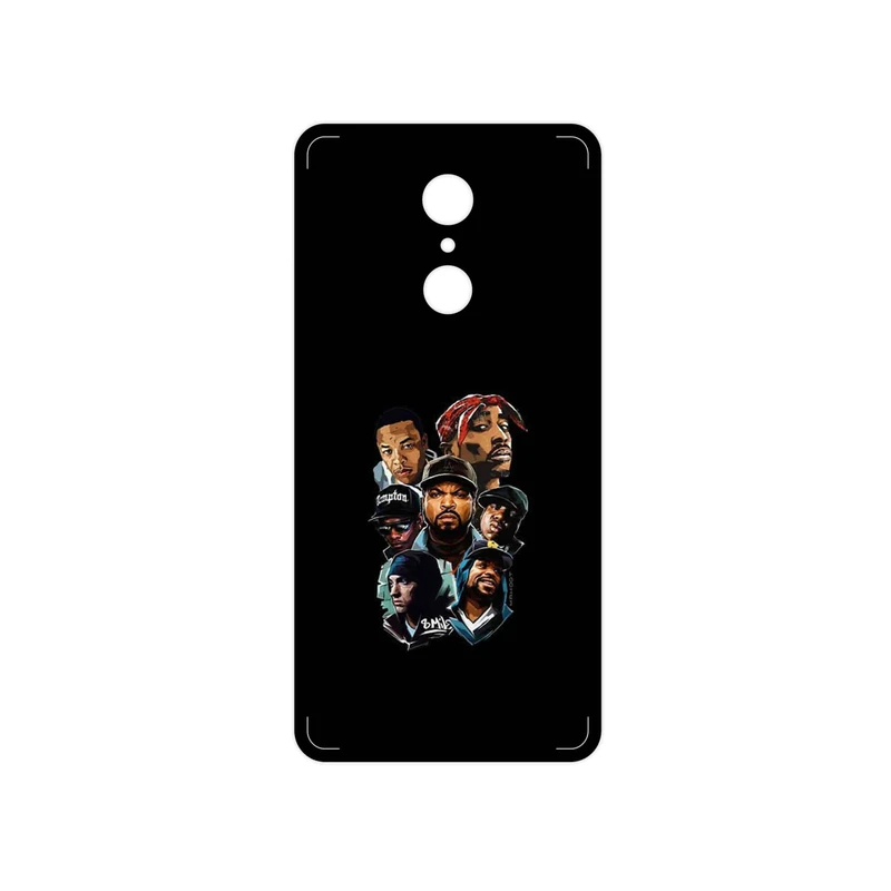 برچسب پوششی ماهوت مدل Great Rappers Digital Art مناسب برای گوشی موبایل شیائومی REDMI 5