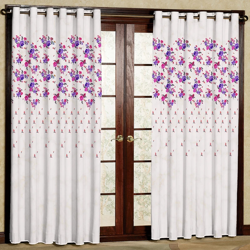 پرده مدل مخمل پانچی کد 1871T2 سایز 200x140 سانتی متر