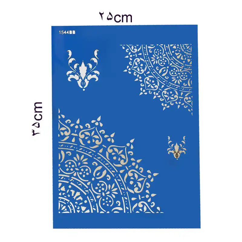 شابلون طرح ماندلا کد Fr1544BB