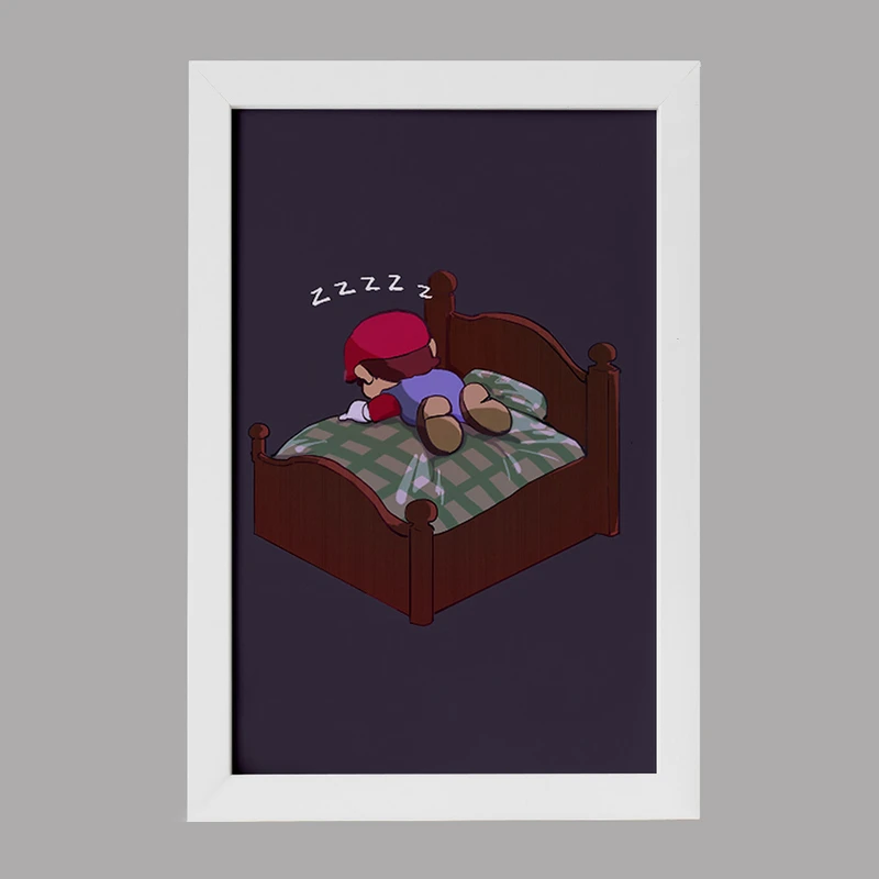 تابلو خندالو مدل (Mario) بازی سوپر ماریو کد 31523