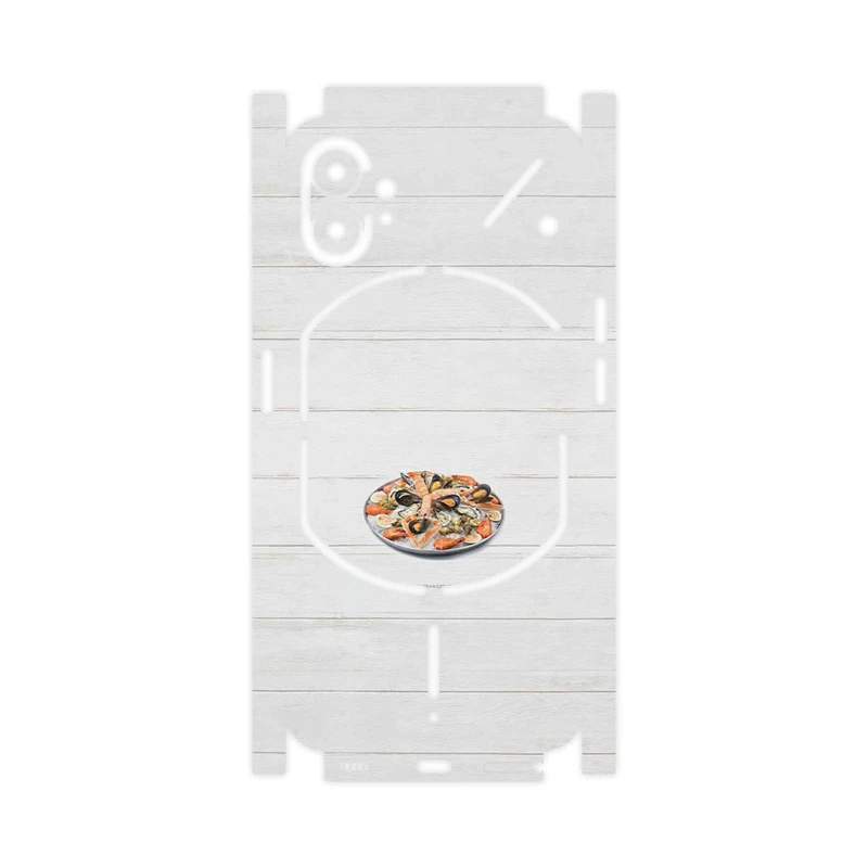 برچسب پوششی ماهوت مدل Seafood-FullSkin مناسب برای گوشی موبایل ناتینگ Phone 1