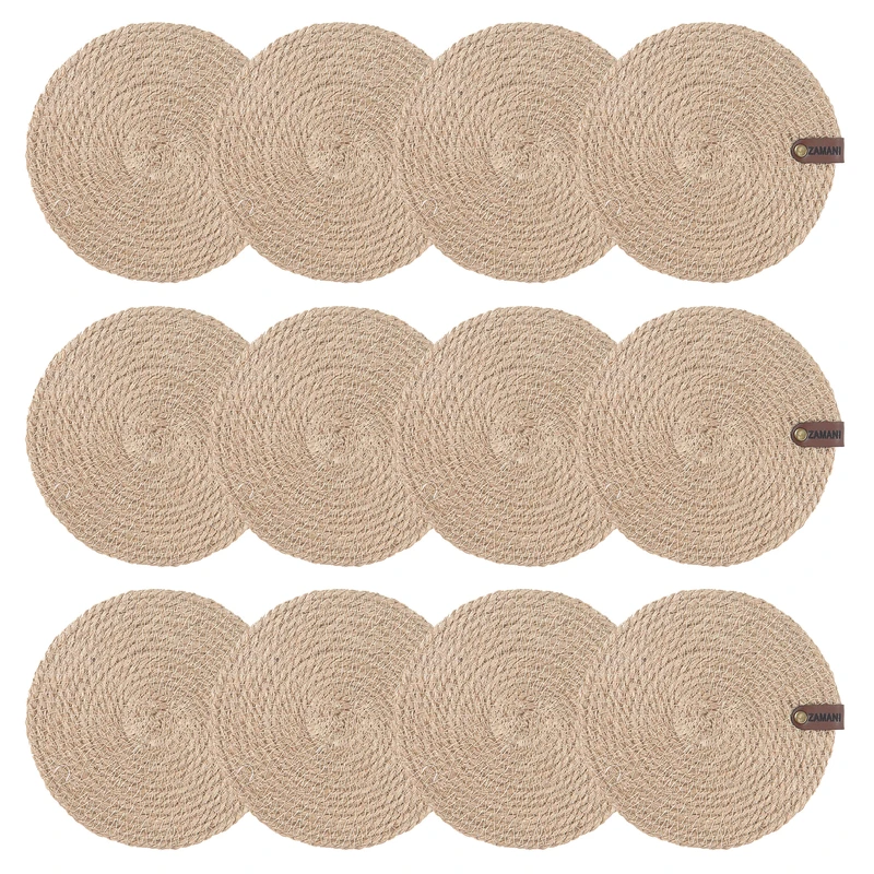 زیر لیوانی مدل کنفی بسته 12 عددی