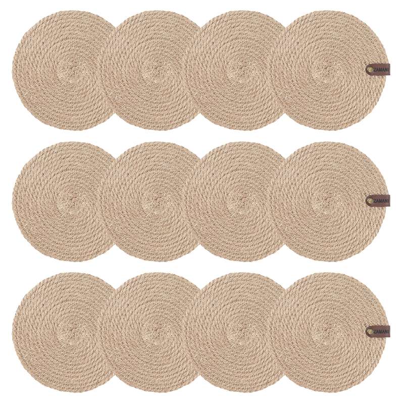 زیر لیوانی مدل کنفی بسته 12 عددی