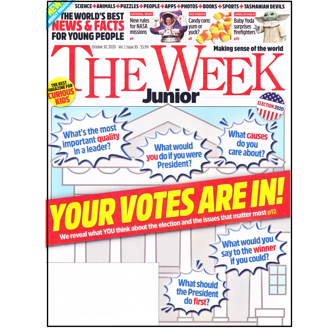 مجله The Week Junior اکتبر 2020