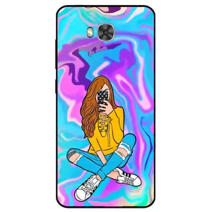 Megafone Girly 7592 Cover For Asus Zenfone 4 Selfie Pro / ZD552KL