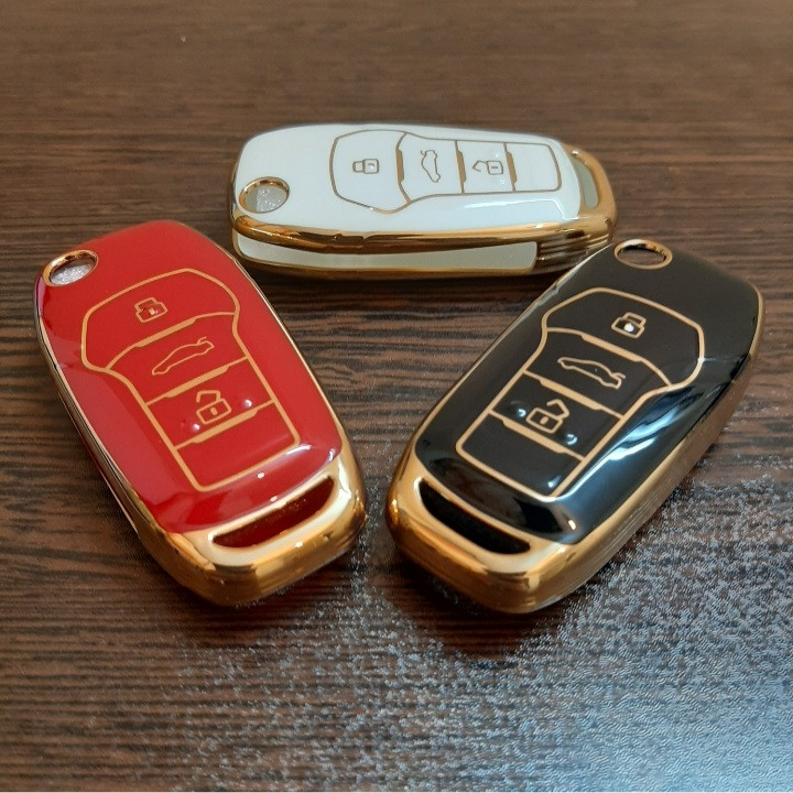 کاور ریموت و سوئیچ خودرو دیاموند شاپینگ مدل DS-LUXE-SAINAS مناسب برای ساینا اس