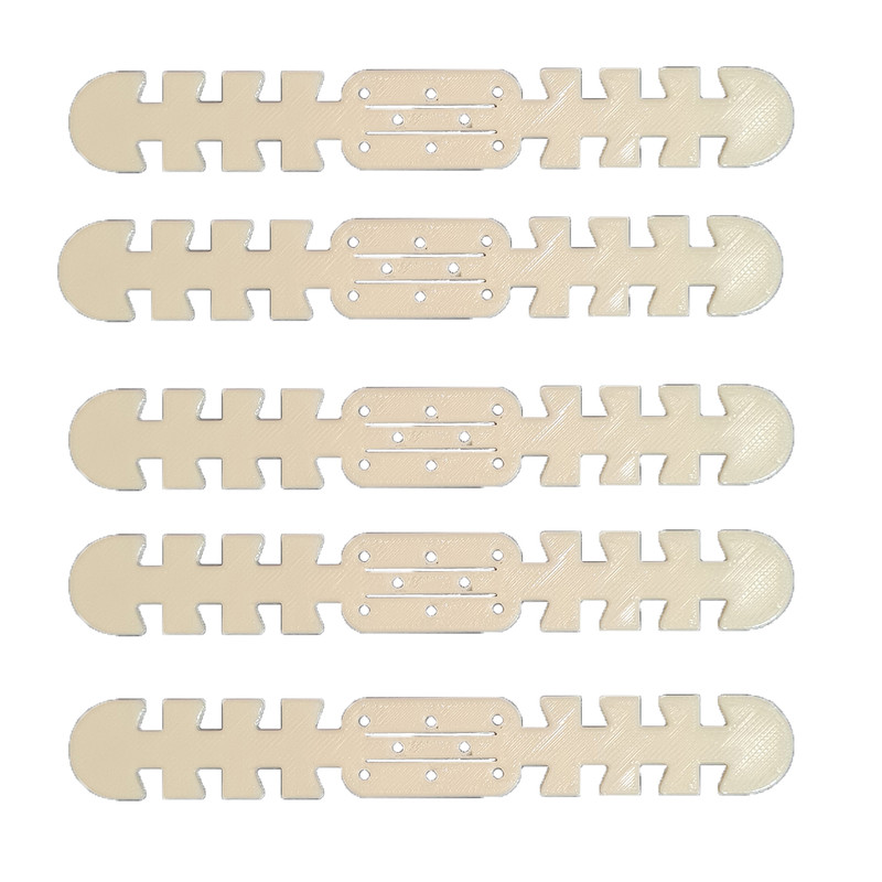 گیره نگهدارنده بند ماسک طرح 7 بسته 5 عددی