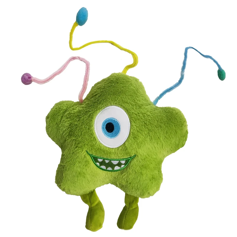 عروسک مدل ستاره طرح تک چشم کد DB20 ارتفاع 24 سانتی‌متر